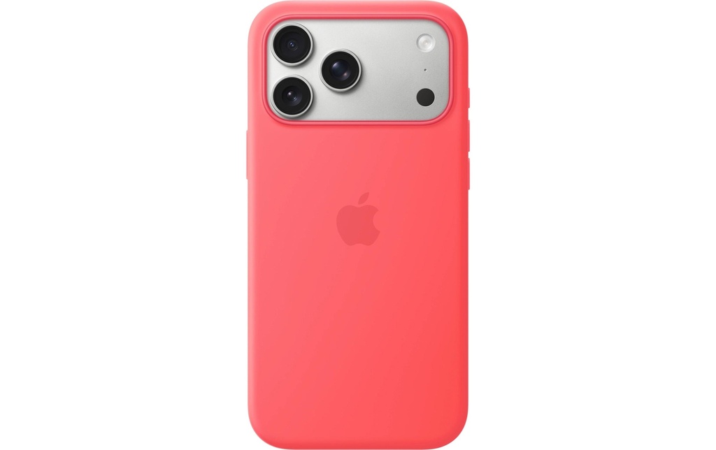 Apple Etui en silicone avec MagSafe iPhone 17 Pro Max Bright Guava