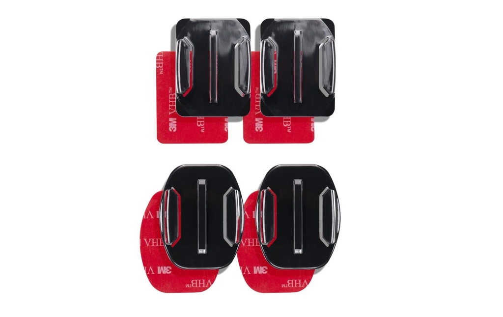 Mantona Fixation adhésive Set pour GoPro
