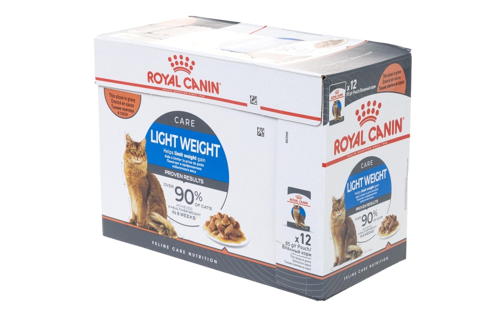 Royal Canin Alimentation humide Sauce ultra légère, 12 x 85 g