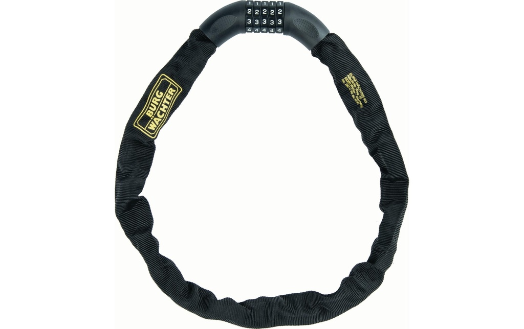 Burgwächter Antivol pour vélo Numéro de cadenas 90 cm