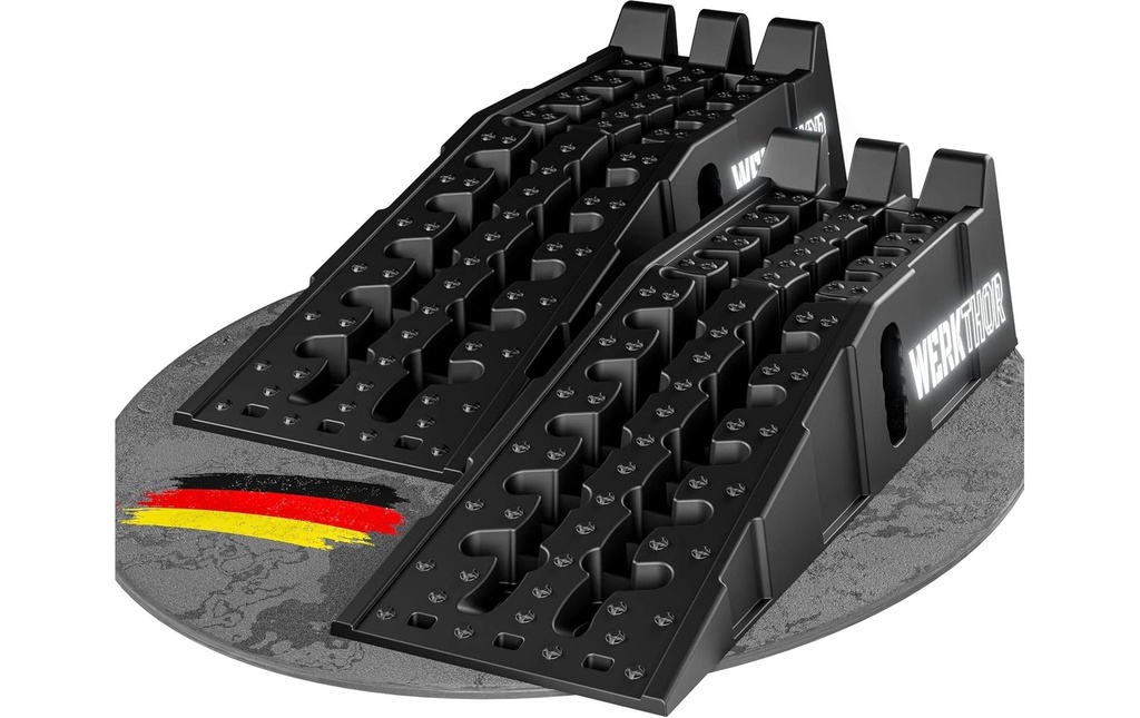 Werkthor Rampe d’accès Voiture extra-plate -2er set 5000 kg