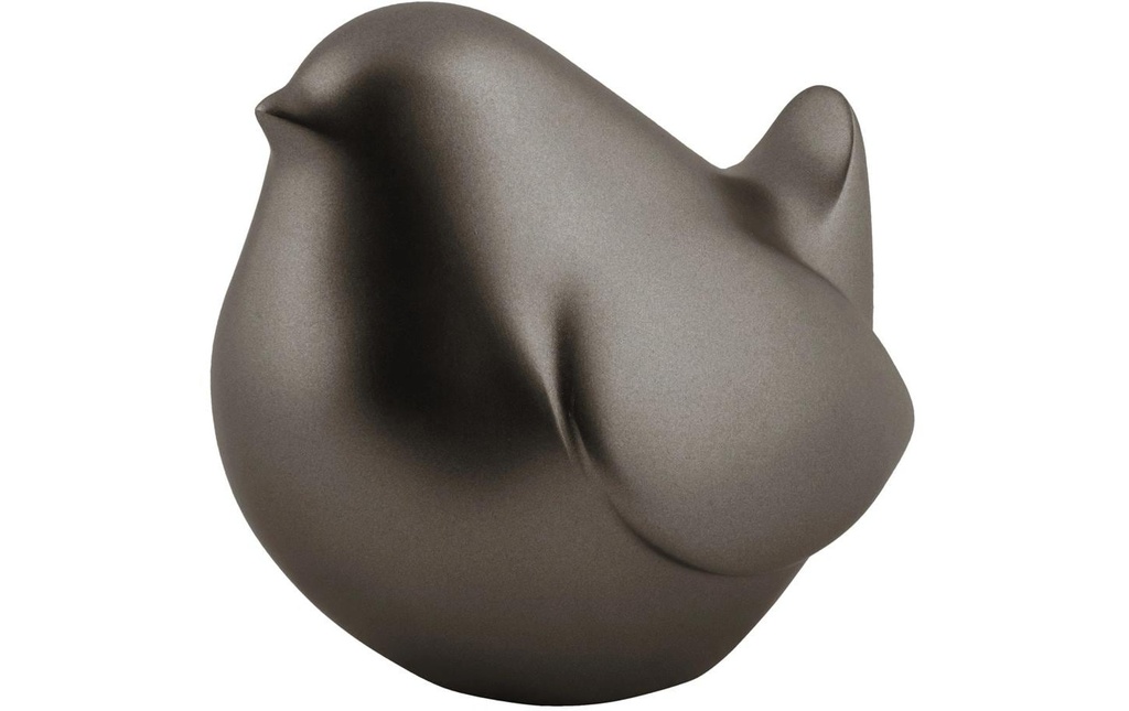 present time Objet à exposer Fat Bird Gris foncé Métallique