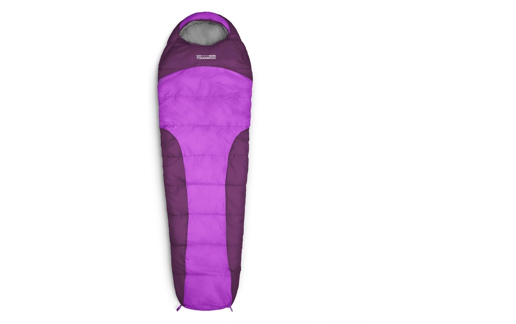 Where tomorrow Sac de couchage momie Polyester, Violet