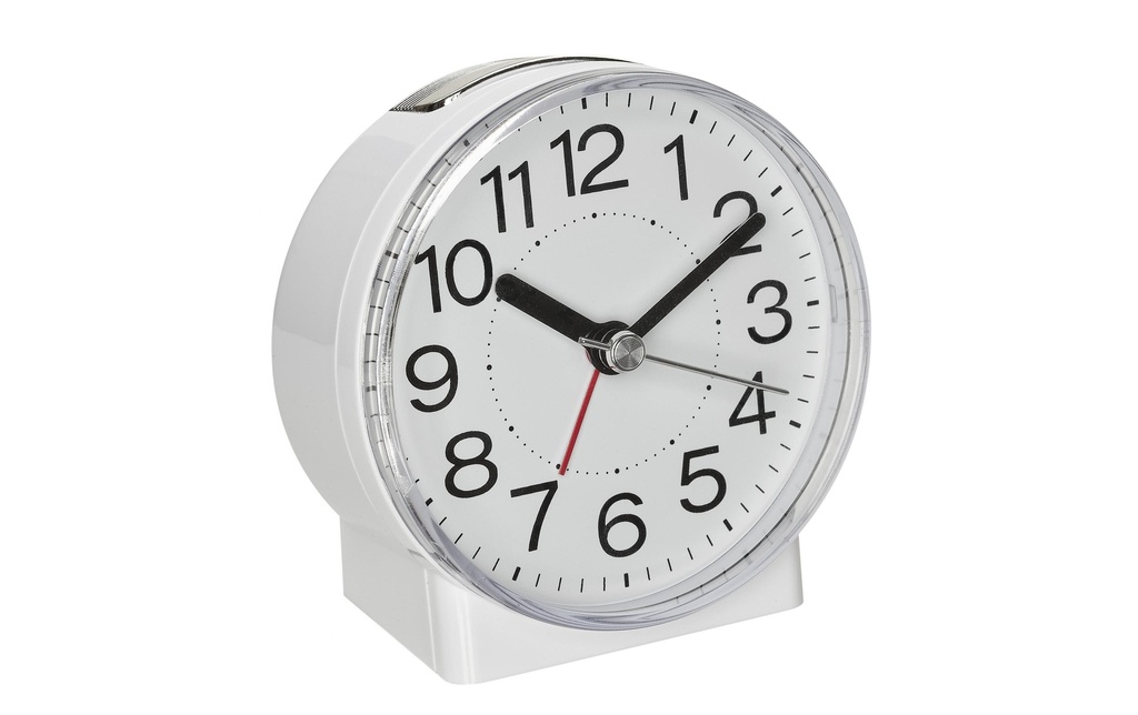 TFA Dostmann Réveil classique Blanc