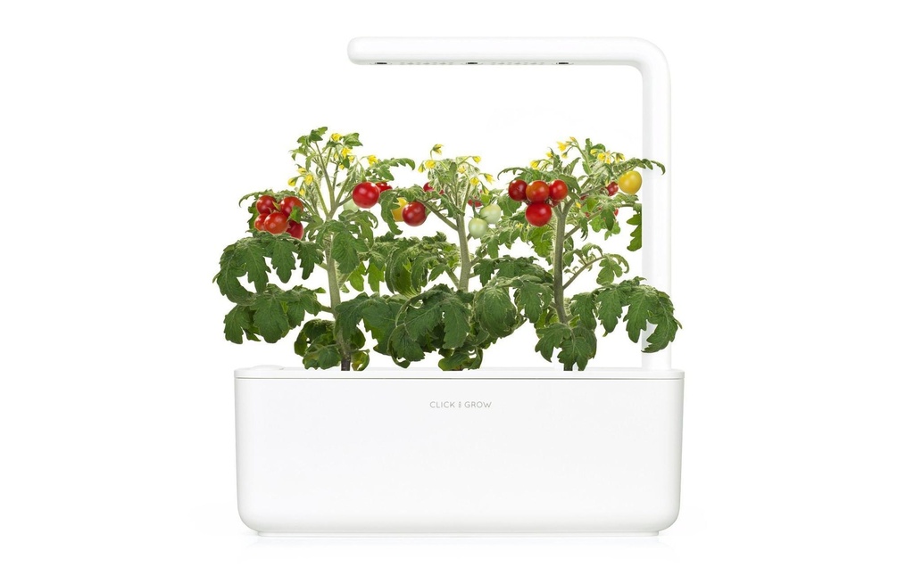 Click and Grow Pot à herbes aromatiques Smart Garden 3 Blanc