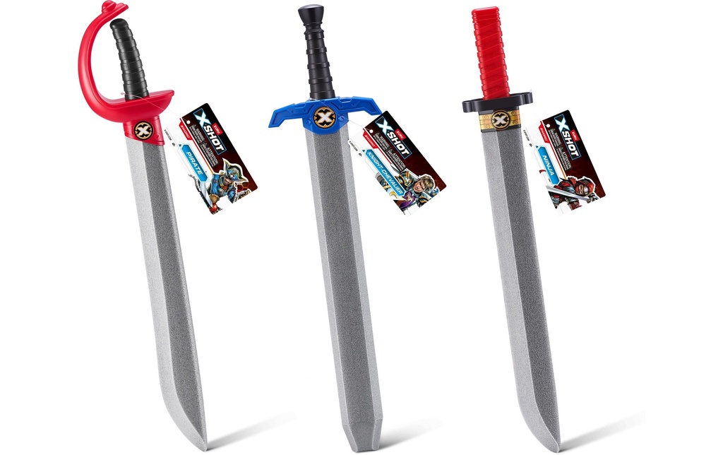 X-Shot Épée en mousse Assorti