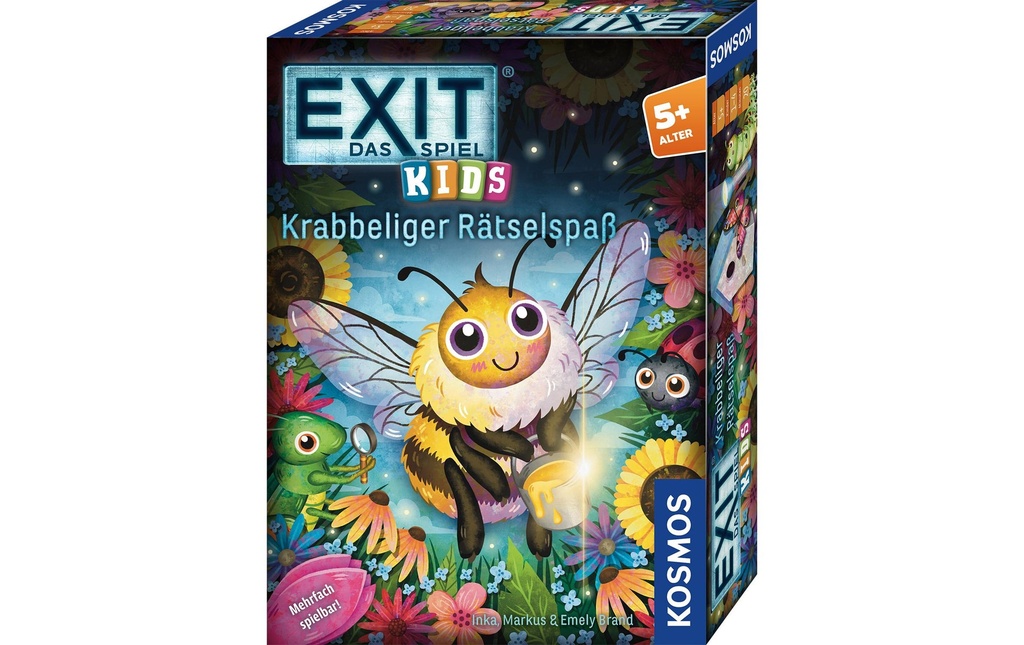 Kosmos Jeux d’enfant EXIT Kids – Le jeu de puzzle des crabes
