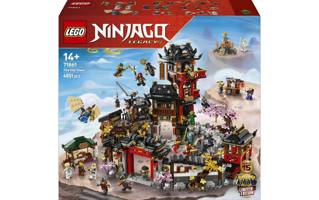 LEGO® Ninjago 15e anniversaire: La vieille ville 71861