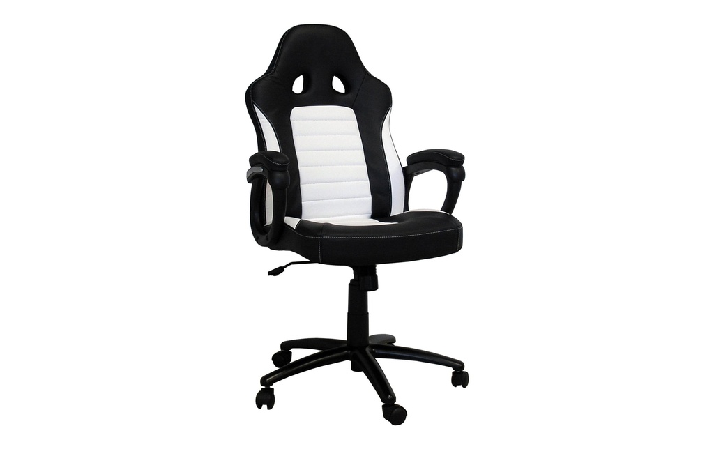 Racing Chairs Chaise de gaming CL-RC-BW Noir/Blanc