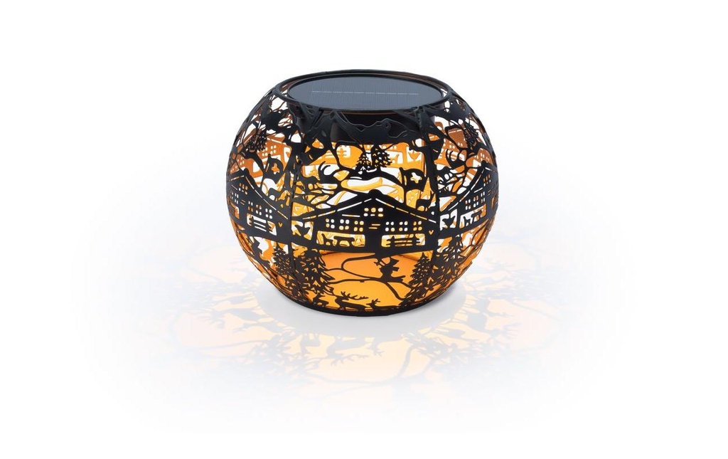 STT Solar Antic Globe Silueta Noir