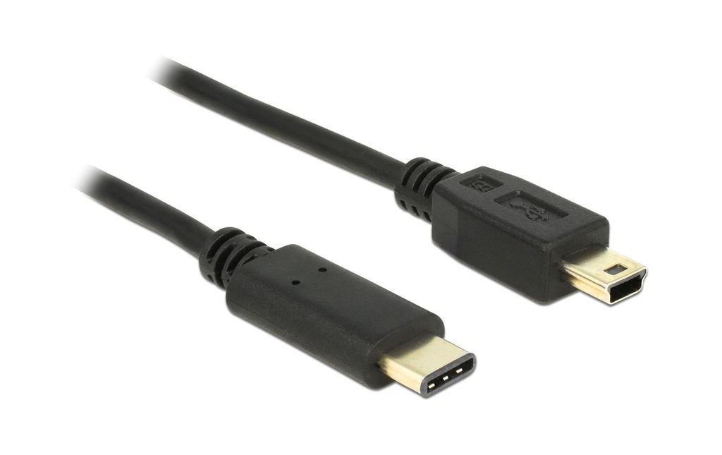 Delock Câble USB 2.0  USB-C - Mini-USB B 0.5 m