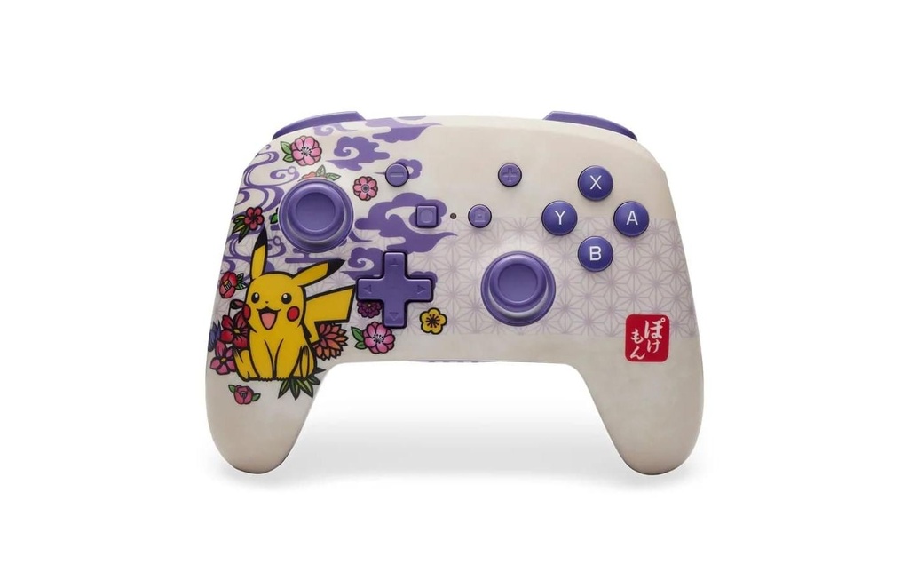 Power A Enhanced Wireless Controller Pikachu Blossom