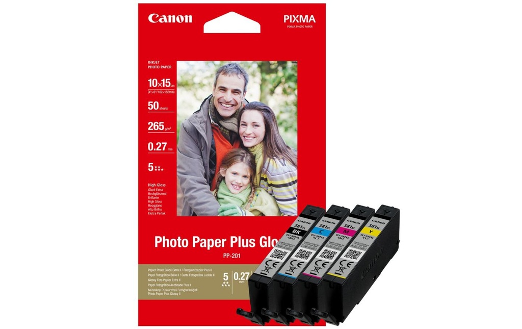 Canon Kits d’encre CLI-581XL
