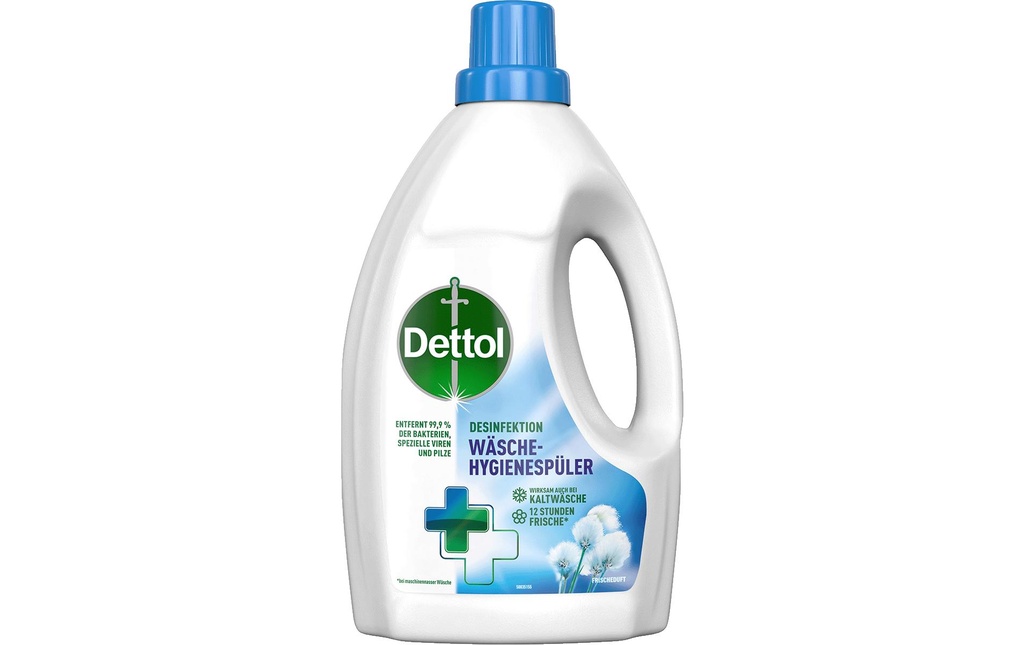 Dettol Détergent liquide Désinfection Détergent hygiénique pour le linge 1.5 l