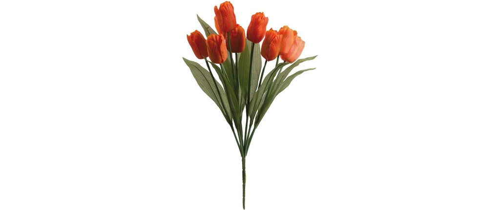 Dekomat AG Bouquet de tulipes 9 fois, 48 cm