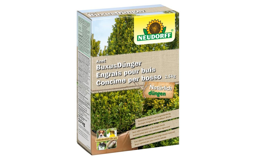 Neudorff Engrais pour buis Azet, 2.5 kg