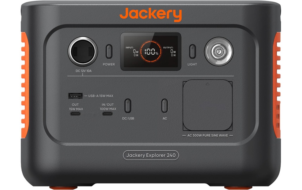 Jackery Station de charge Explorer 240 V2 EU 256 Wh