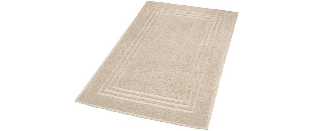 Kleine Wolke Tapis de bain Lodge 50 x 80 cm, Beige