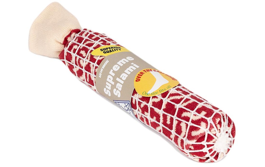 EatMySocks Chaussettes Supreme Salami 1 paire, One Size