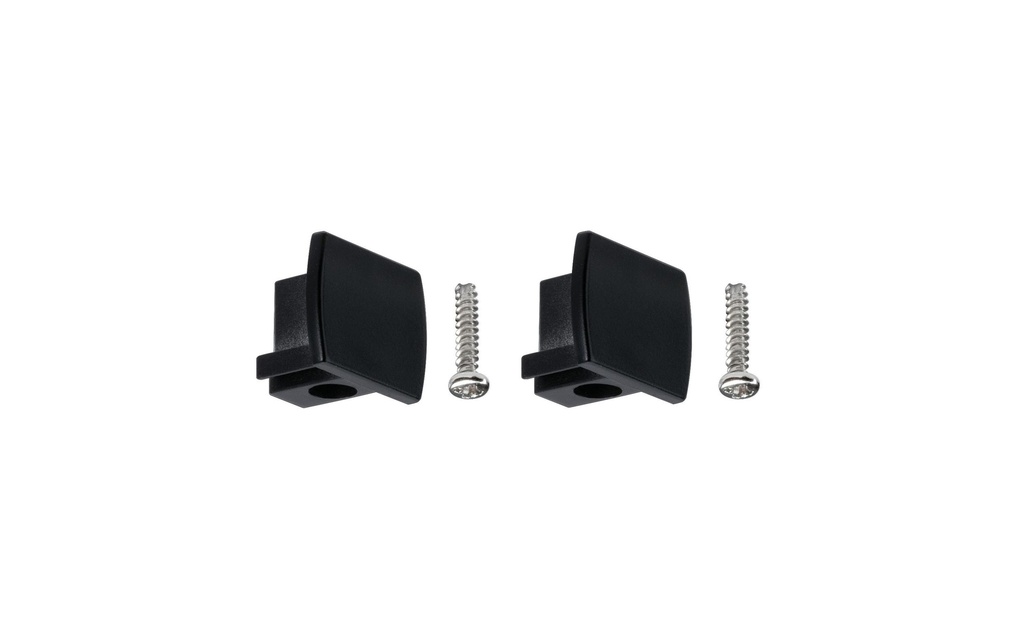 Paulmann Embout URail Universal, Blanc, 2 pièces