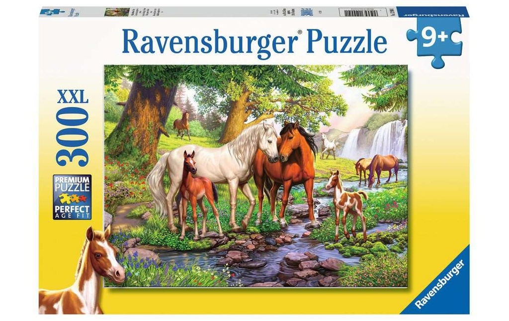 Ravensburger Chevaux sauvages à la rivière
