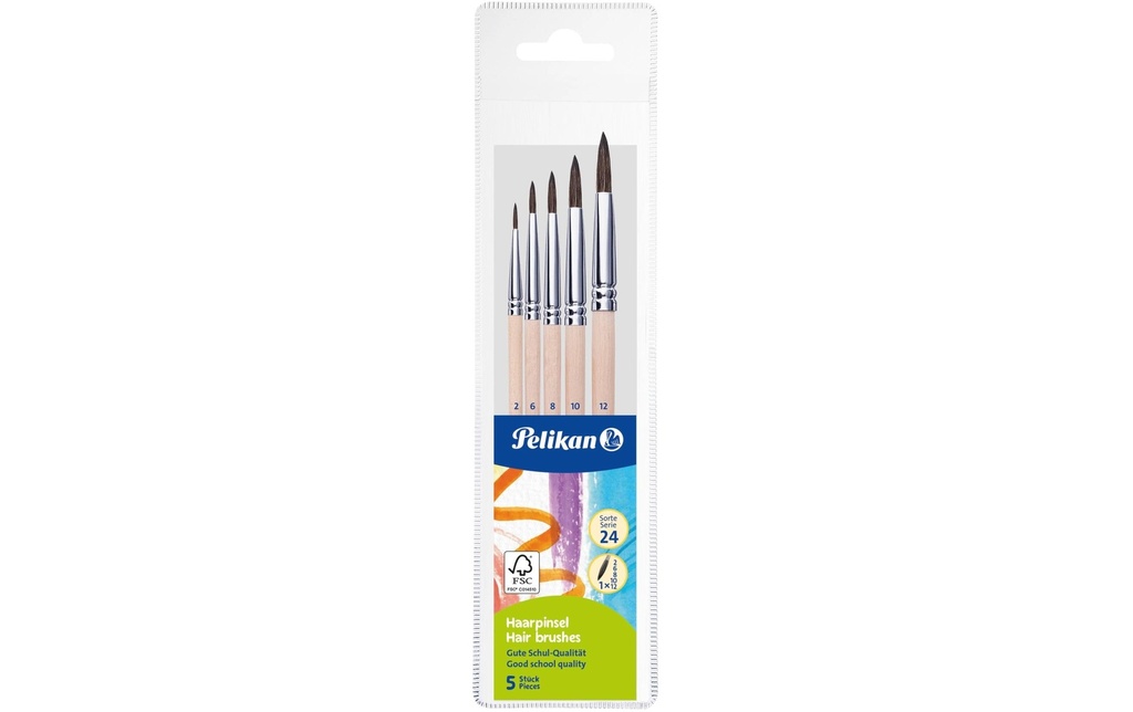 Pelikan Pinceau à poils fins Démarreur 5 Pièce/s