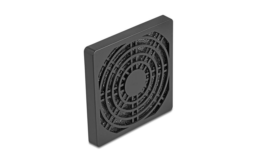 Delock Grille de ventilateur avec filtre à poussière 80 x 80 mm