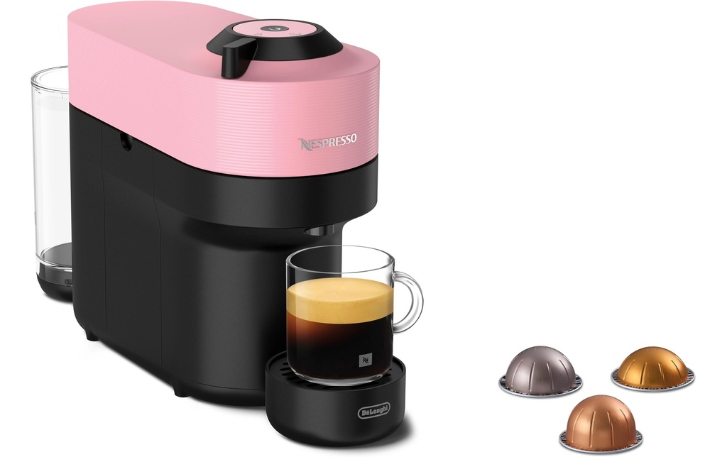 De'Longhi Machine à café Nespresso Vertuo Pop ENV90 Noir/Rose