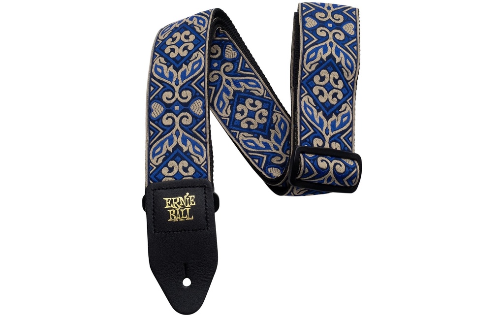 Ernie Ball Sangle de guitare Jacquard Tribal Blue