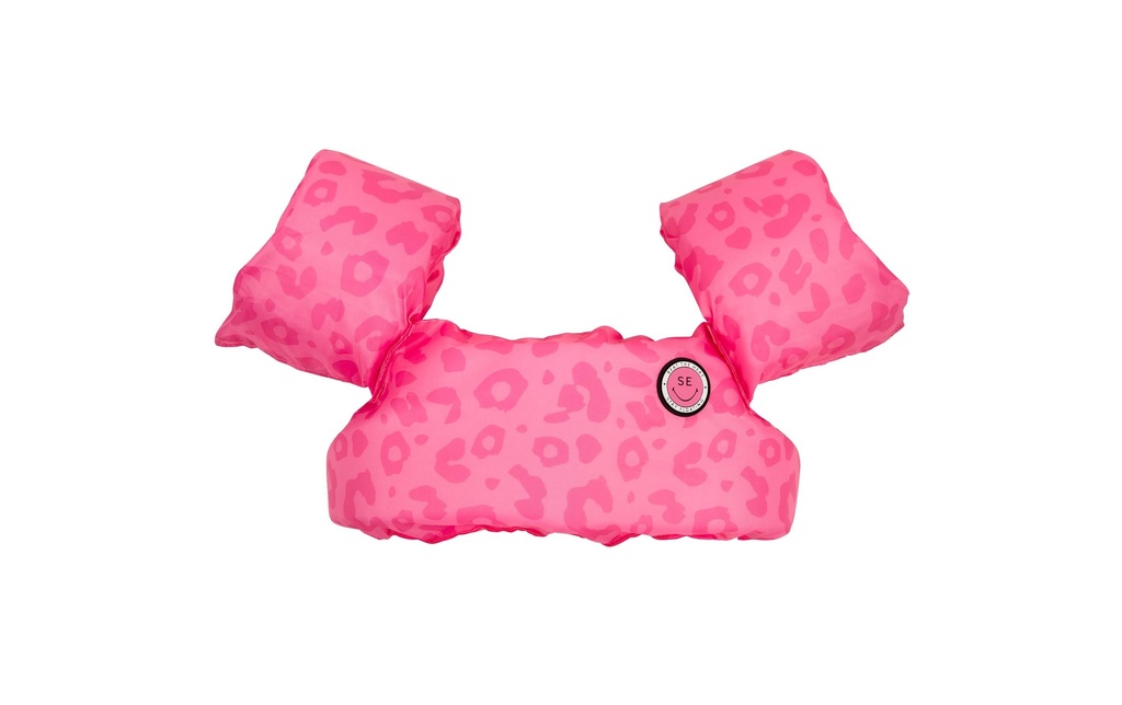 Swim Essentials Brassards de natation Ceinture 2-6 ans Leopard Pink