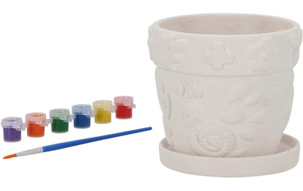 Esschert Design Kits de peinture Pot de fleurs insectes