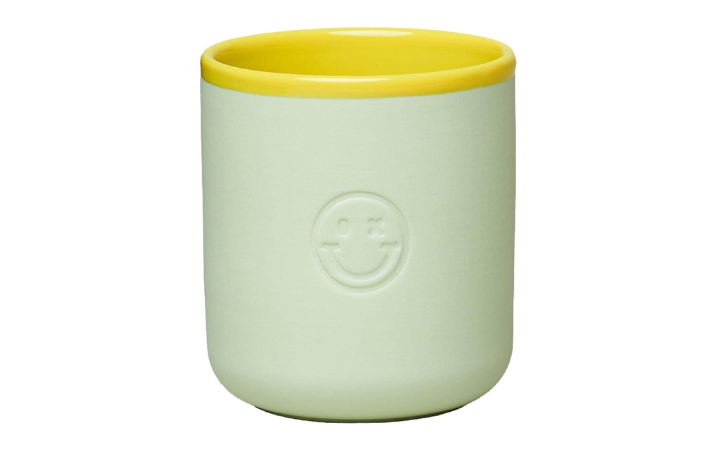 Chic Mic Tasse à thé Cheeky 380 ml, 1 Pièce/s, Vert/Jaune