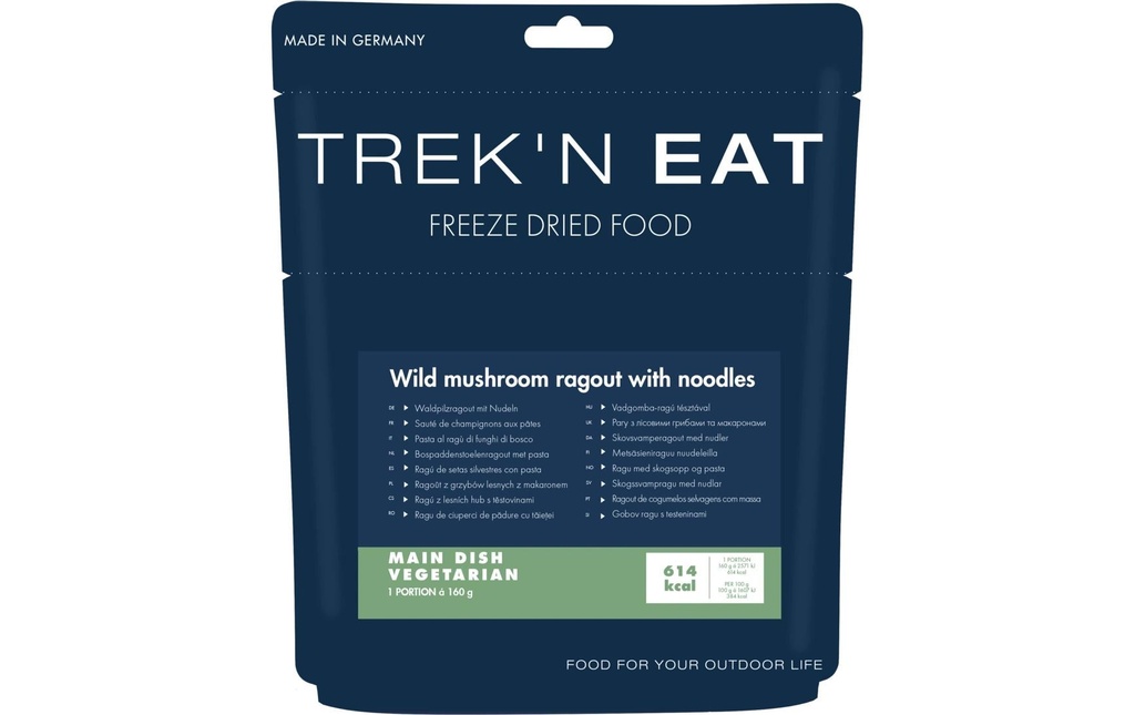 Trek 'N Eat Plat principal Sauté de champignons aux pâtes