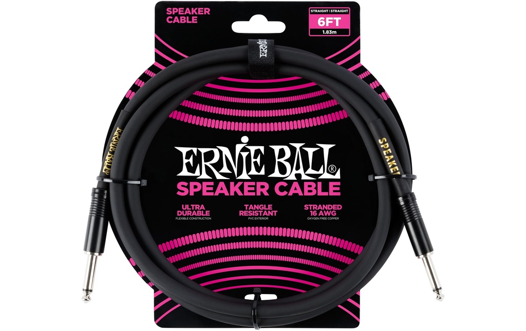Ernie Ball Câble de haut-parleurs 6072 - 1.83 m