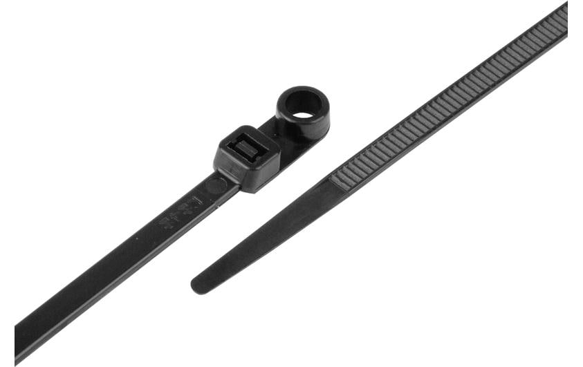 STEFFEN Serre-câble avec trou de vis 100 pcs 171.5 mm x 3.7 mm