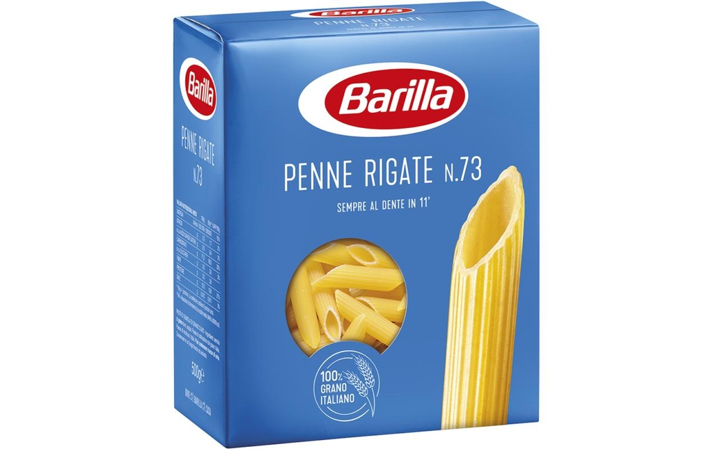 Barilla Pâtes alimentaires Penne Rigate n.73 500 g