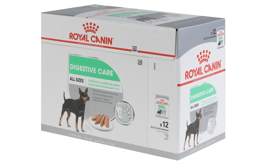 Royal Canin Alimentation humide Care Nutrition Mousse digestive, 12 x 85g