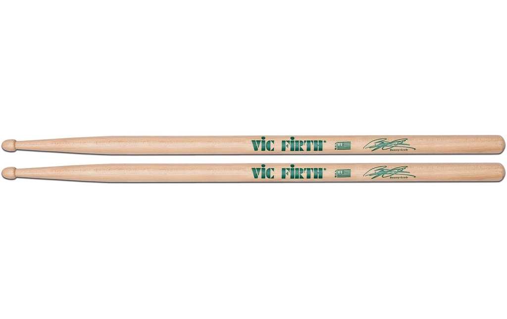Vic Firth Baguettes de batterie SBG Benny Greb – 1 Paire/s