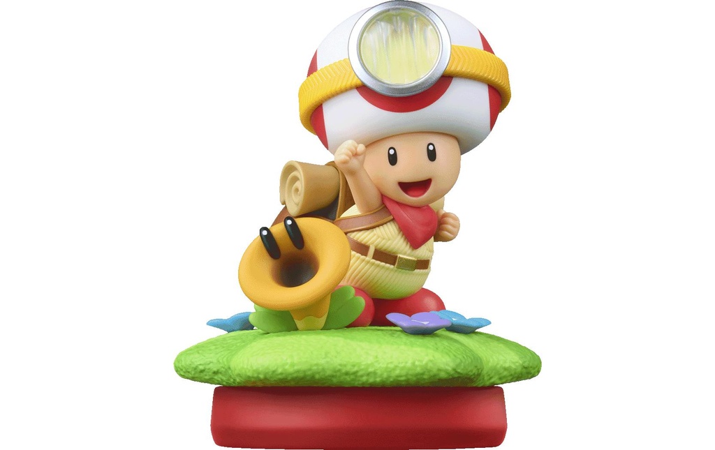 Nintendo amiibo Capitaine Toad et Fleur Cancan