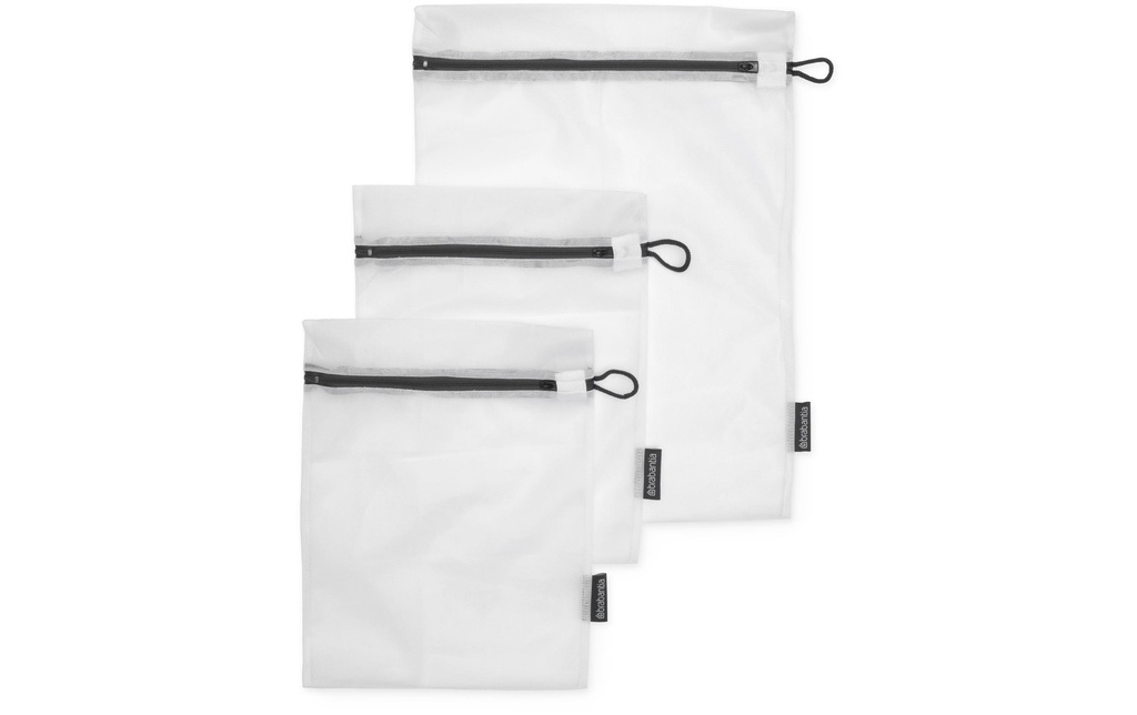 Brabantia Sachet de protection pour lessive fragile 3 pièces, blanc