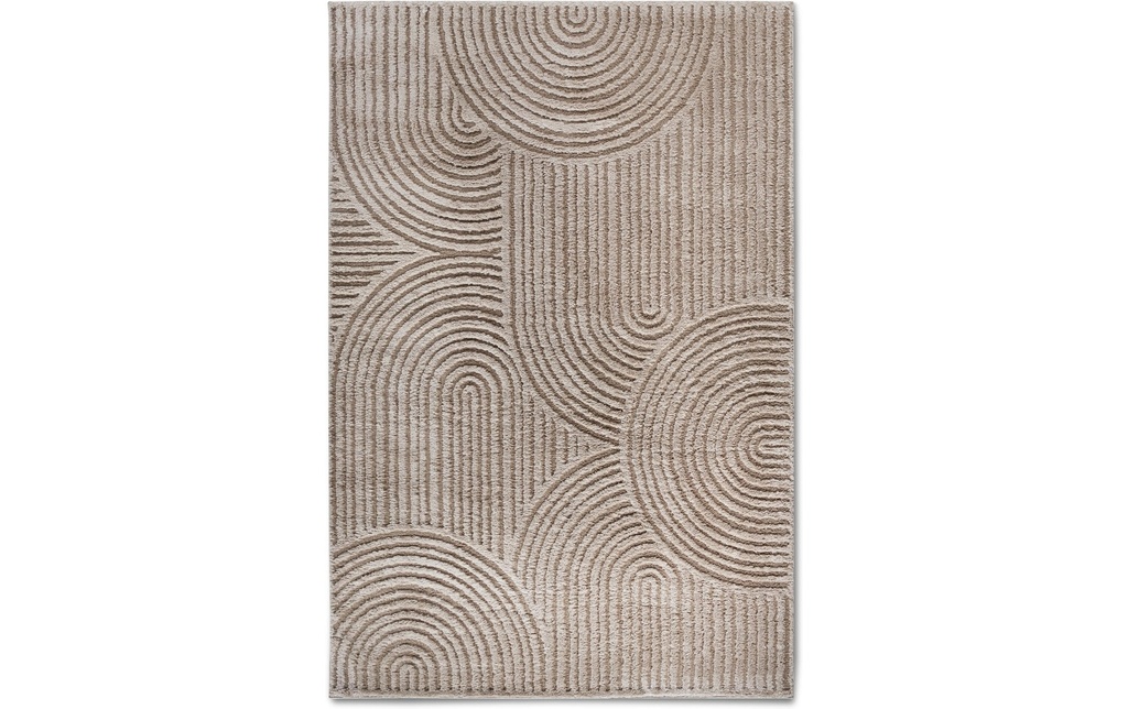 Elle Decoration Tapis Chappe 120 cm x 170 cm,  Beige