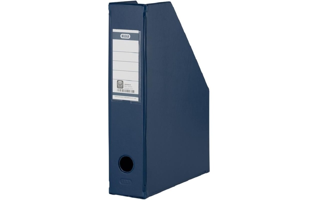 [718401003] ELBA Boîte rangement A4 bleu