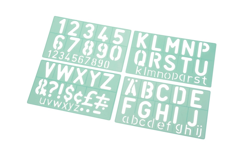 [718411050] LINEX Trace lettres/chiffres 50mm