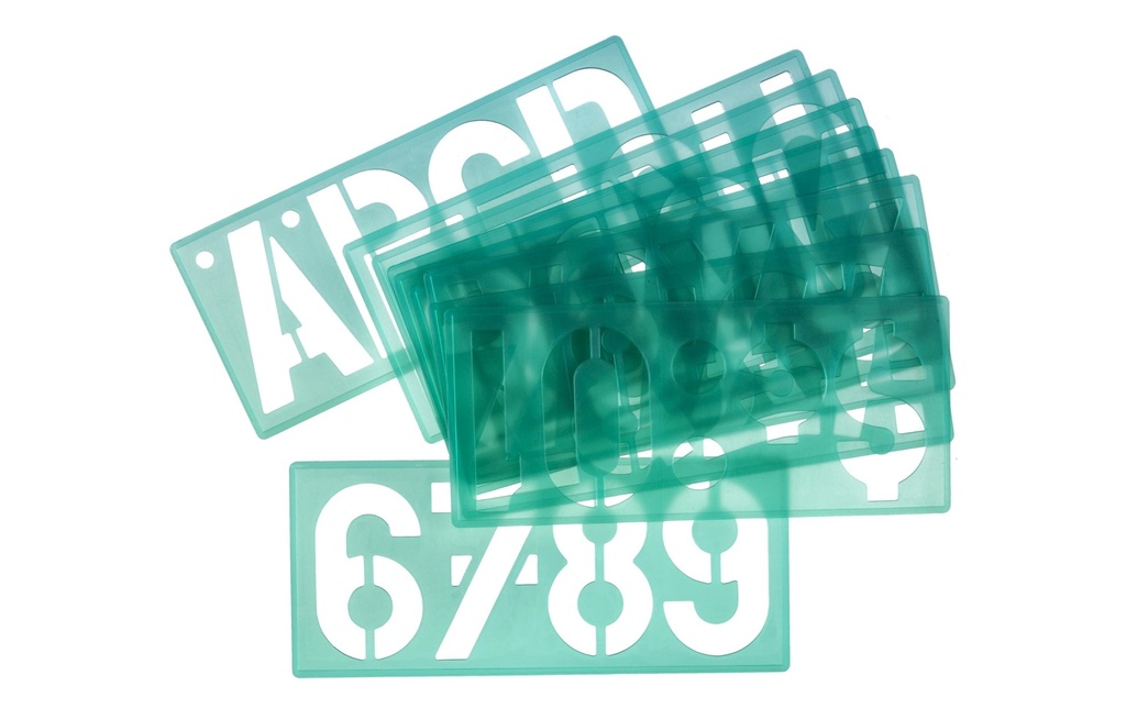 [718411051] LINEX Trace lettres/chiffres 100mm