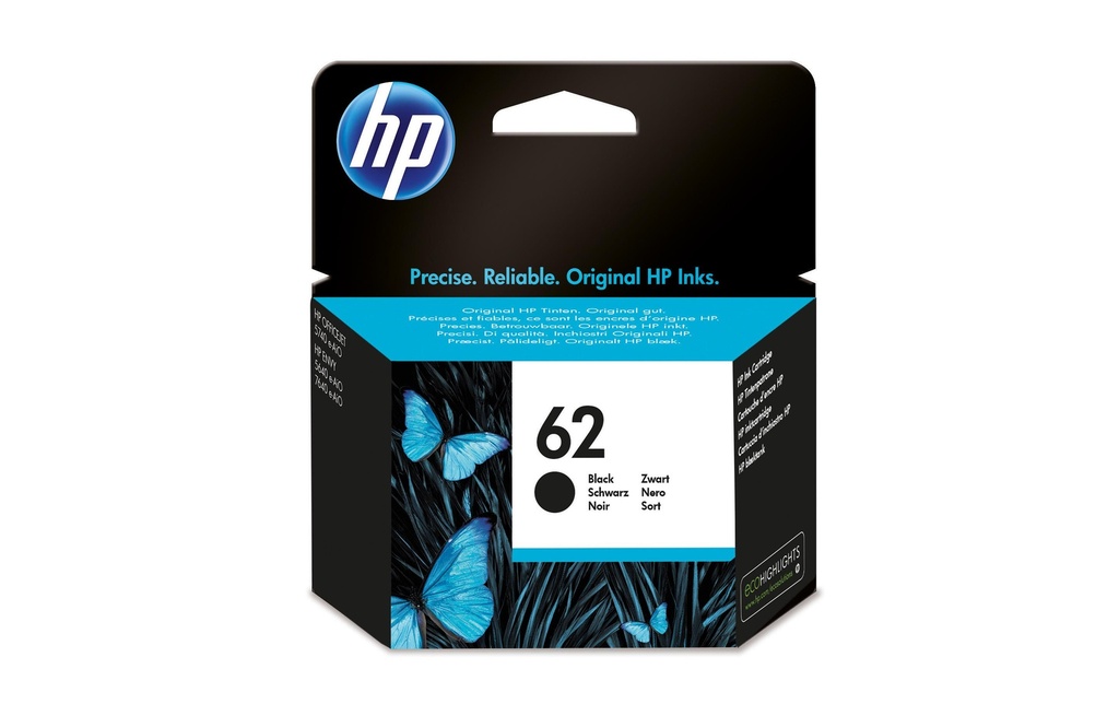HP HP cart.d'encre 62 black