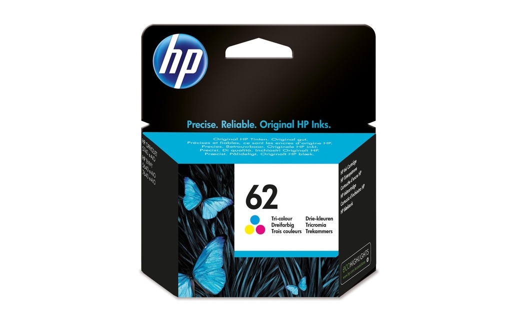 HP HP cart.d'encre 62 color