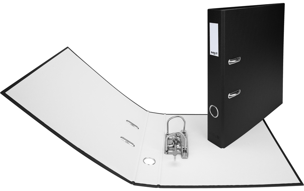 [101074049] BIELLA Classeur Plasticolor 4cm noir