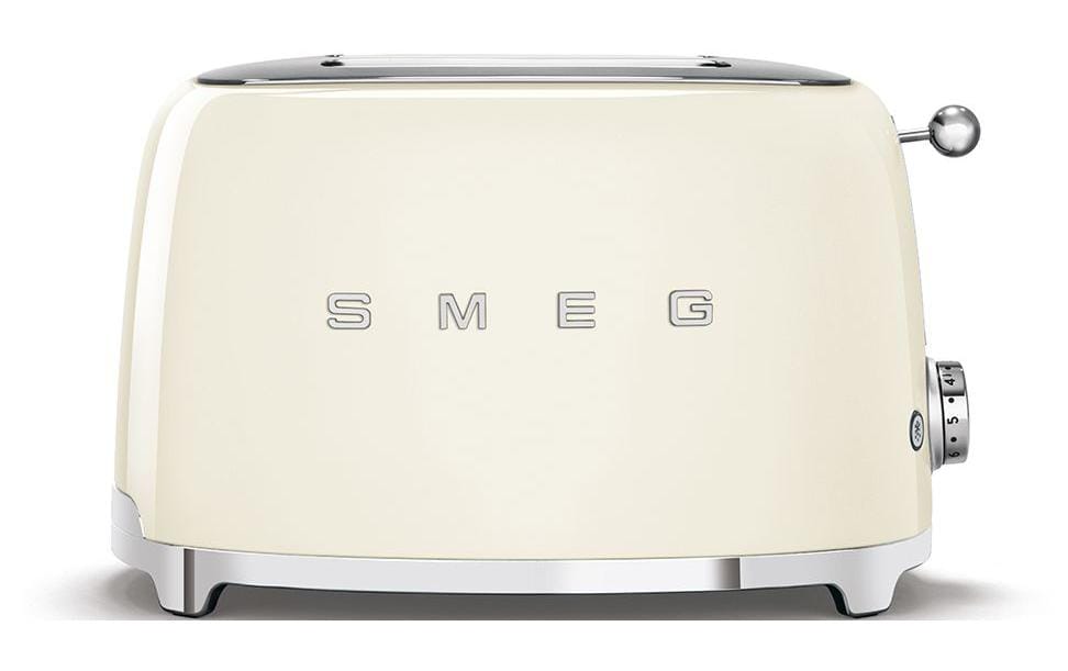 SMEG Grille-pain 50'S RETRO STYLE TSF01CREU Crème