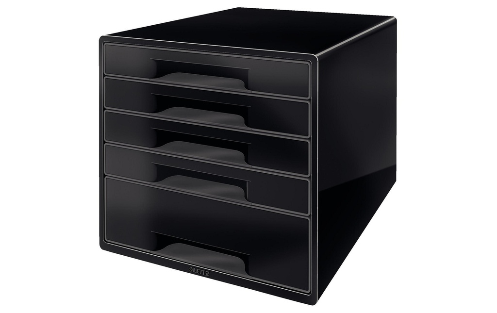 LEITZ Module tiroirs CUBE 5ti. noir