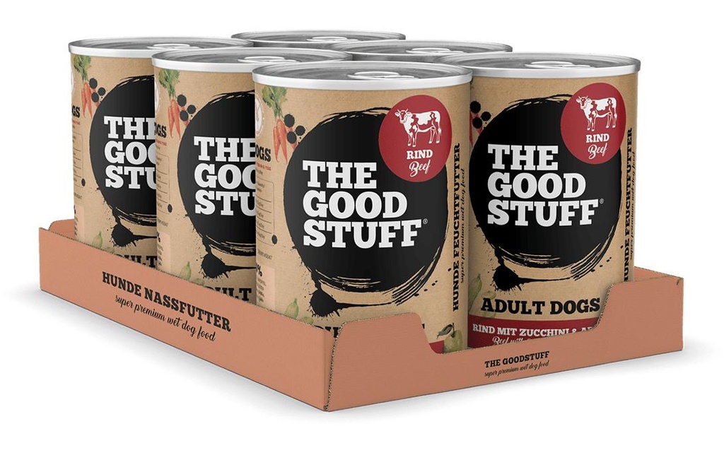 The Goodstuff Alimentation humide Bœuf & courgettes Adult, 6 x 400g